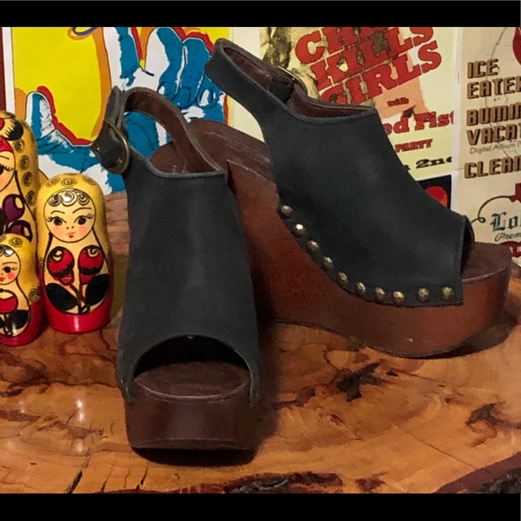 Jeffrey Campbell Free People “Snick” Wedge, Sz 7 - Picture 2 of 4